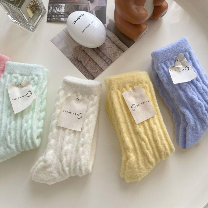 Warme Pluche Sokken – Zacht, Knus & Ideaal Voor Koude Dagen