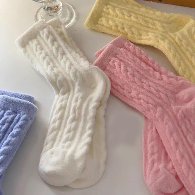Warme Pluche Sokken – Zacht, Knus & Ideaal Voor Koude Dagen