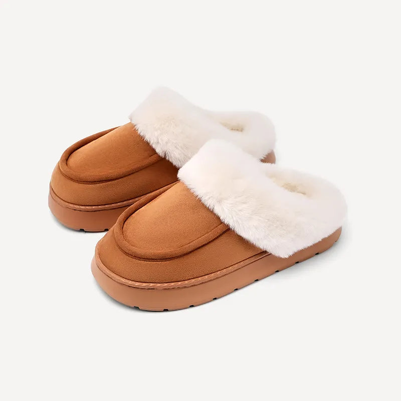 ELIN | Warme Dames Pantoffels Met Faux Fur Voering – Zacht, Knus & Ideaal Voor Koude Dagen