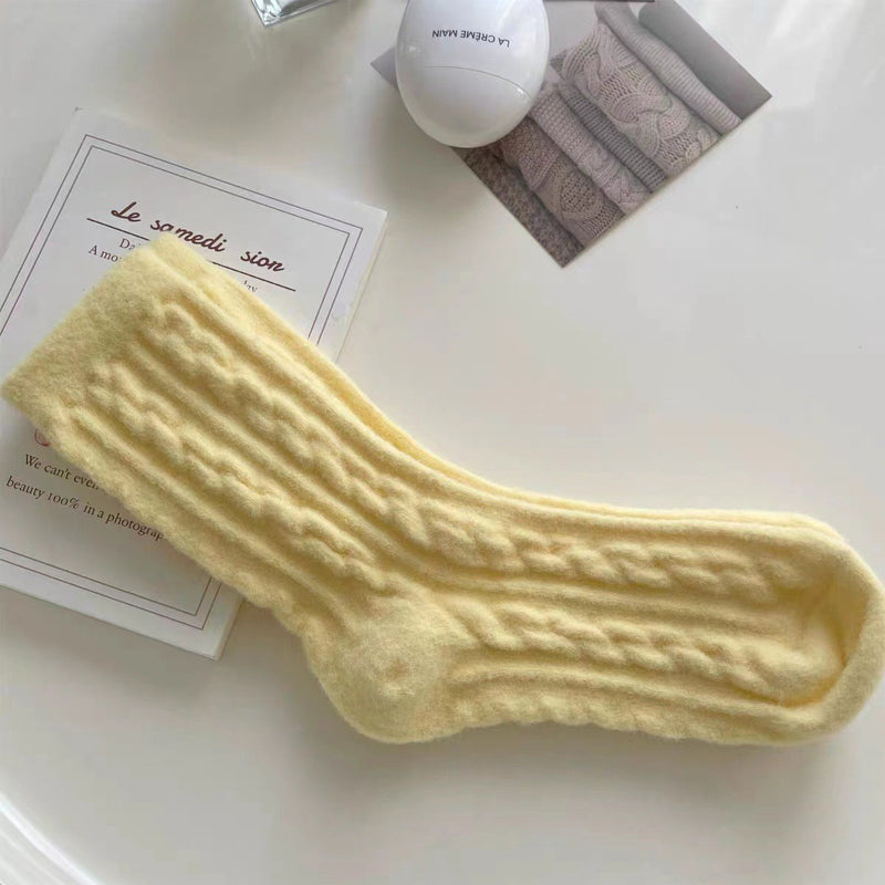 Warme Pluche Sokken – Zacht, Knus & Ideaal Voor Koude Dagen
