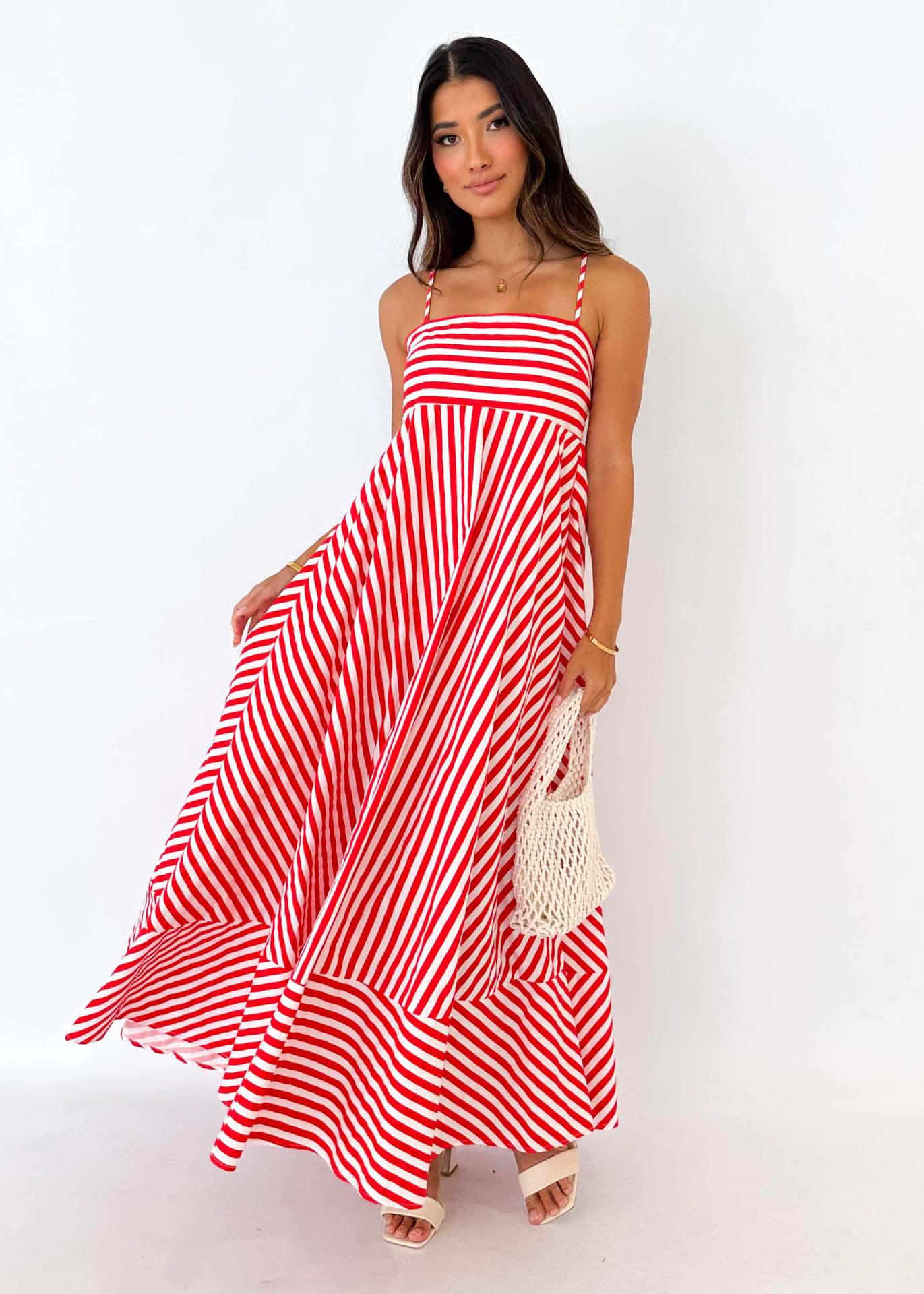CHANTAL | Zomerse Maxi Jurk Voor Dames Met Grafische Print - Ibiza Style & Comfortabel