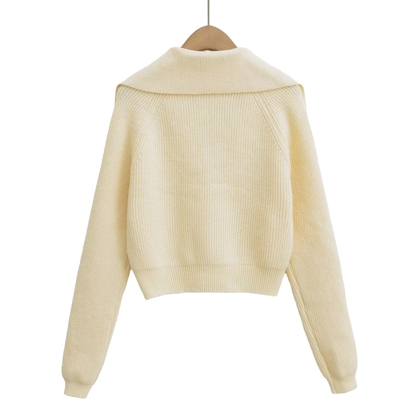 LIVIA | Gebreid Damesvest Met Kraag En Metalen Knoopjes – Elegant, Warm & Veelzijdig