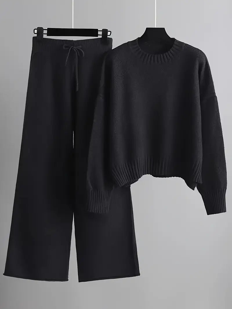NORA | Gebreide Dames Lounge Set – Zacht, Warm & Ideaal Voor Ontspanning