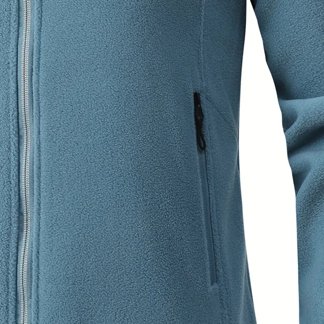 Dames Outdoor Fleecevest Met Pluche Voering – Warm, Comfortabel & Sportief Voor De Koude Dagen