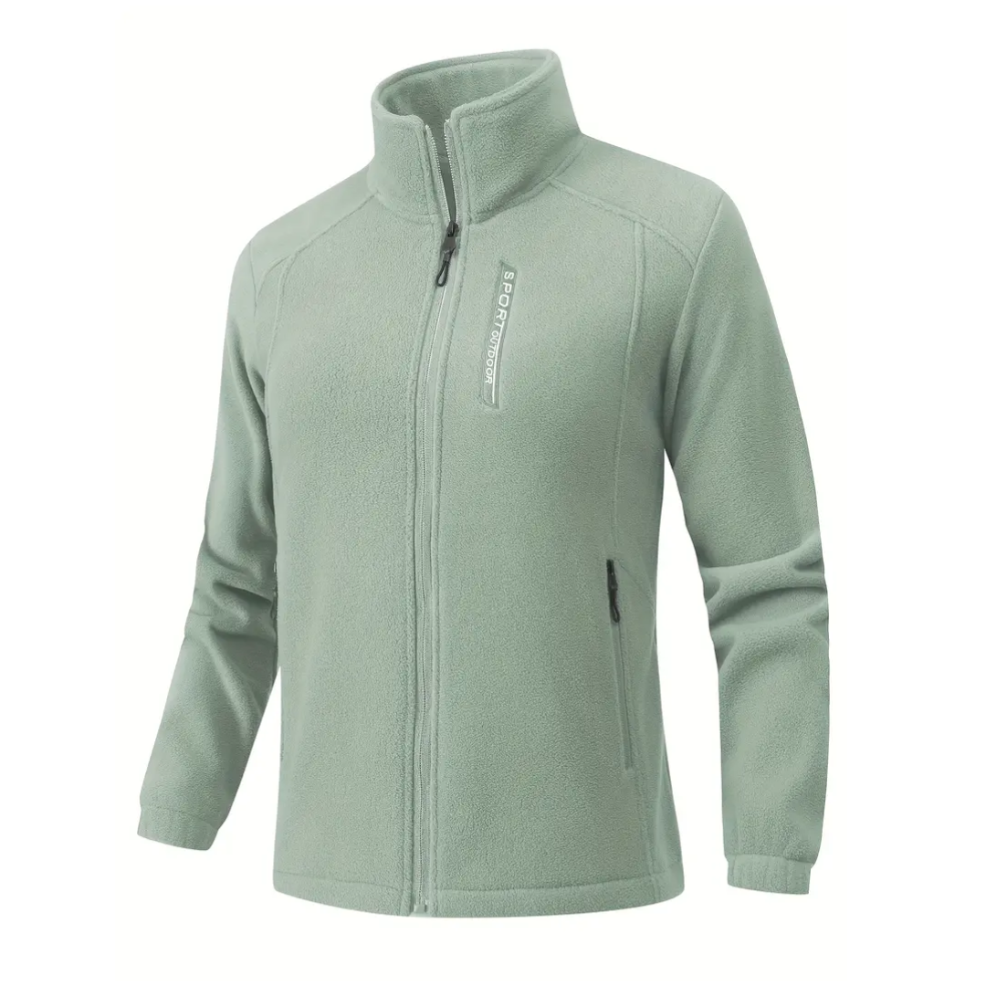Dames Outdoor Fleecevest Met Pluche Voering – Warm, Comfortabel & Sportief Voor De Koude Dagen