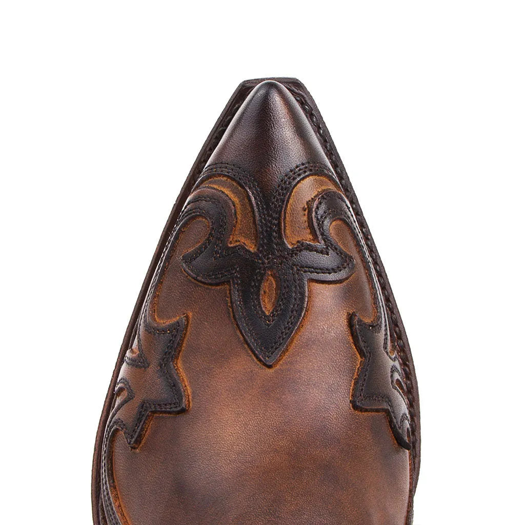 NOX | Modieuze Korte Leren Cowboy Laarsjes Voor Dames - Stoer, Modieus & Comfortabel