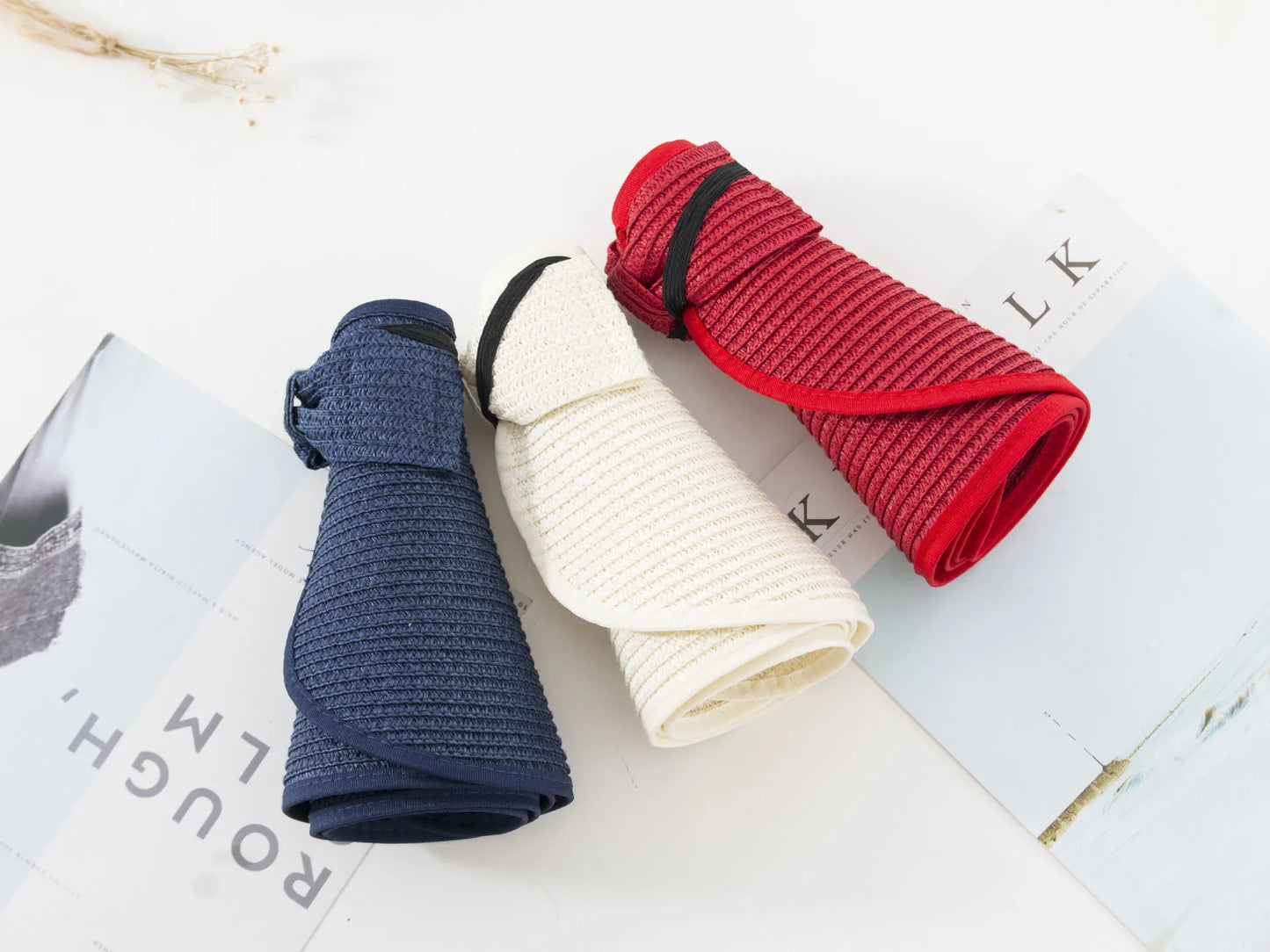 NICKY | Oprolbare Zonneklep Met Ultiem Haar Design Voor Dames - Functioneel & Stijlvol