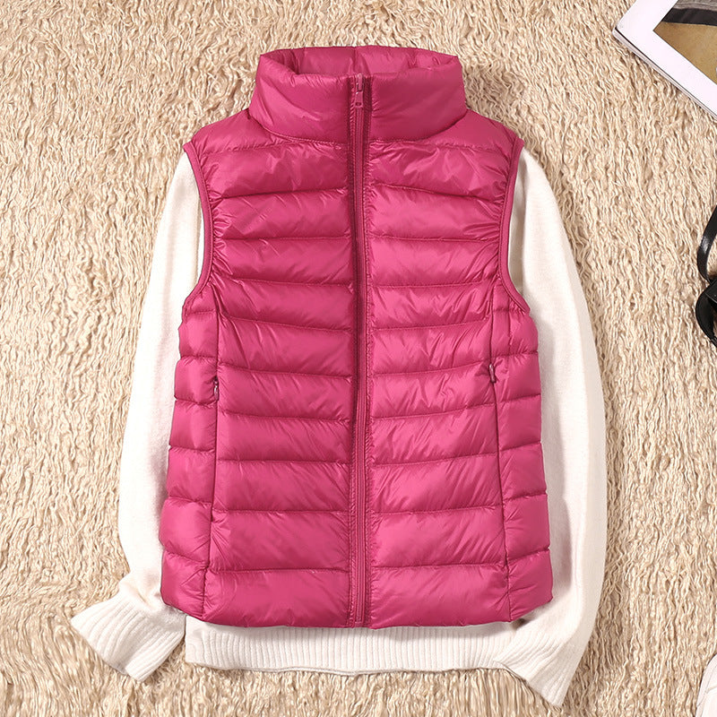 MIREILLE | Lichte Gewatteerde Dames Bodywarmer – Winddicht, Getailleerd & Perfect Voor Tussenseizoenen