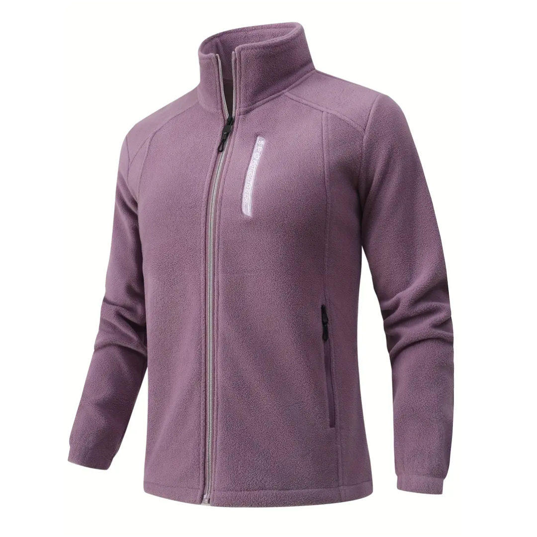 Dames Outdoor Fleecevest Met Pluche Voering – Warm, Comfortabel & Sportief Voor De Koude Dagen