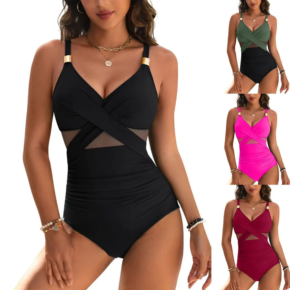 TALIA | Flatterend Badpak Met Tummy Control – Luxe, Flatterend & Verstelbaar!