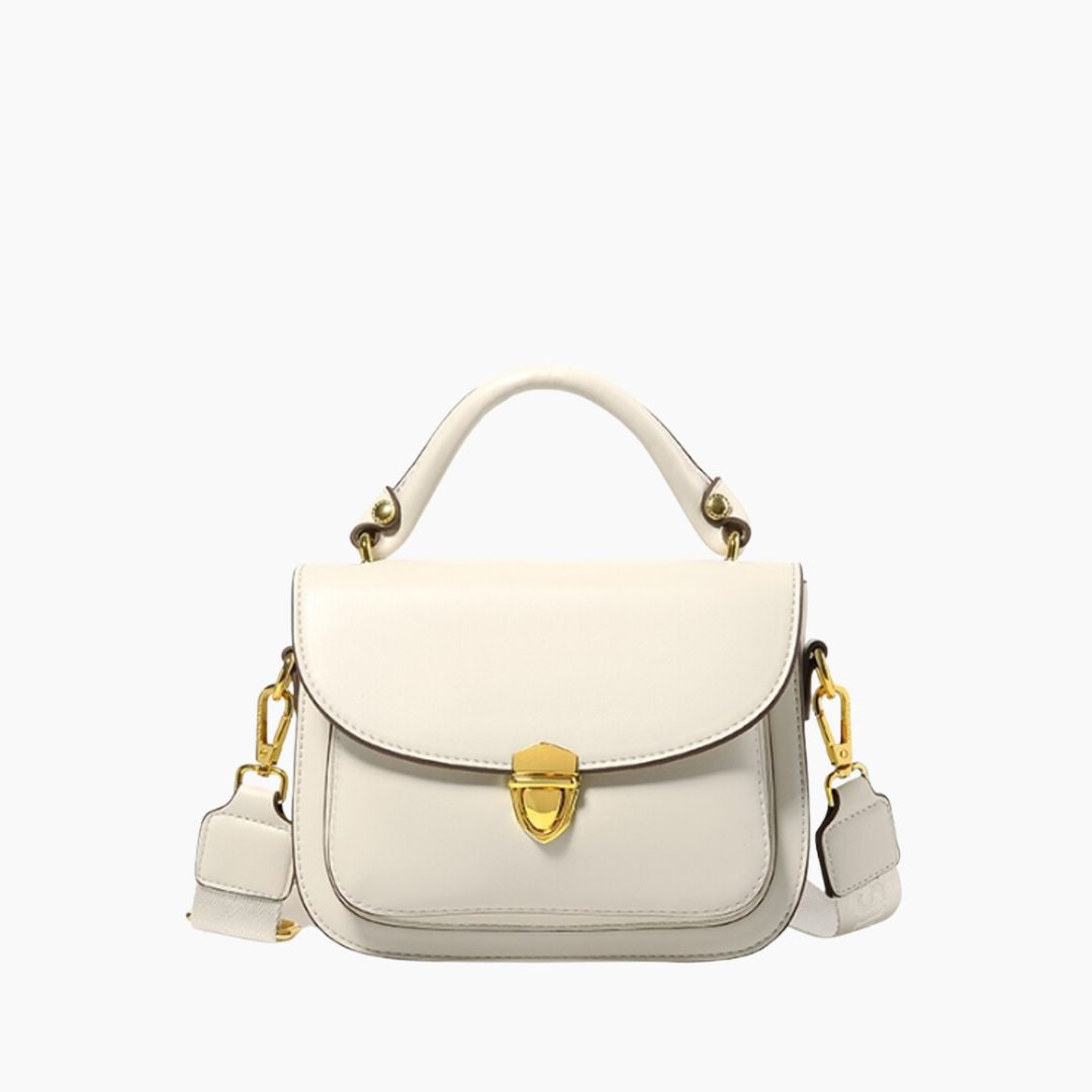 BLAISE | Dames Leren Crossbody Tas – Compact, Elegant & Verrassend Ruim