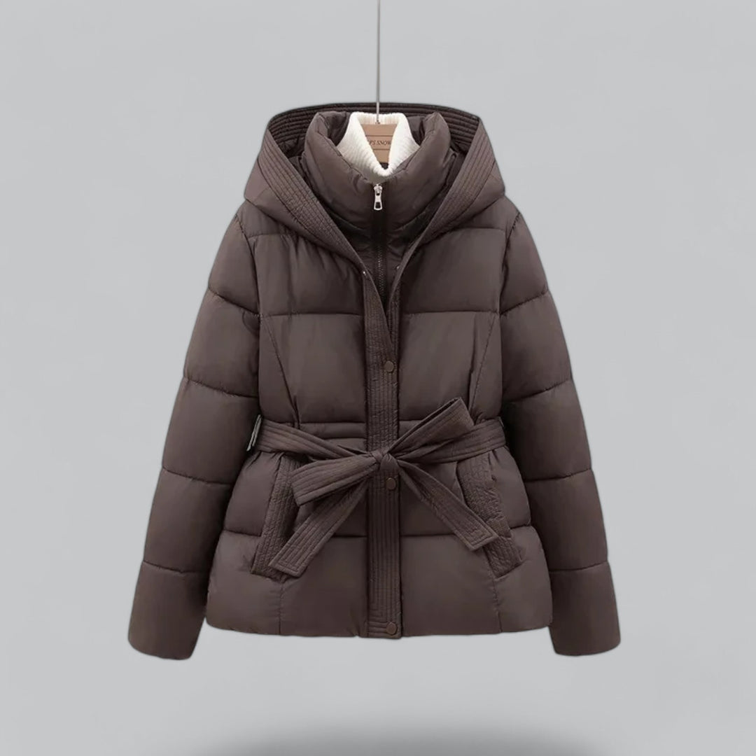 Dames Winterjas Parka Met Ceintuur | Ultieme Warmte & Verfijnde Silhouet