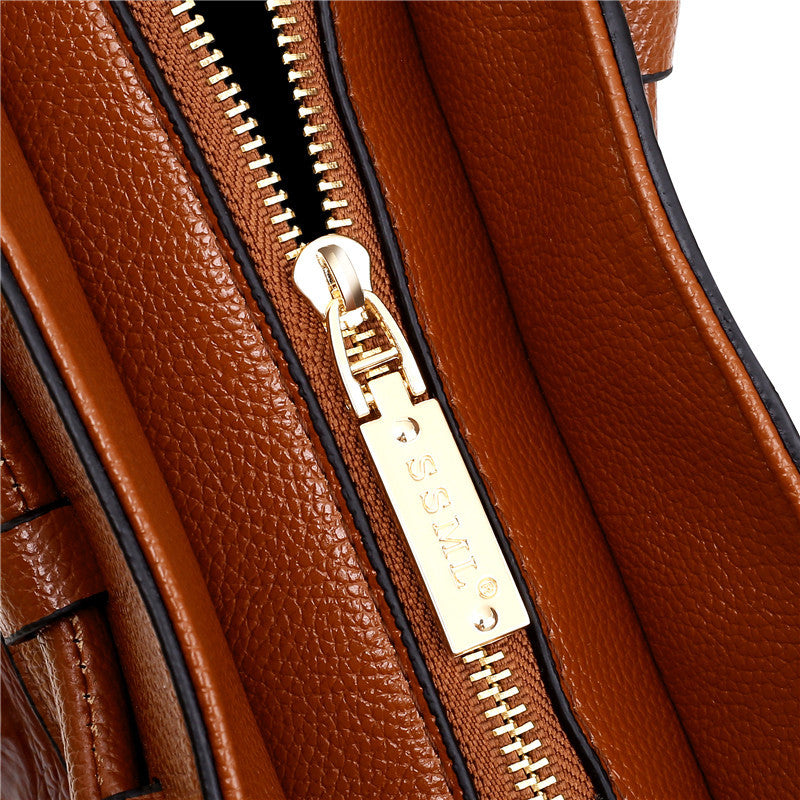 RAISA | Luxe Tas Vintage Tas Met Croco Textuur - Klassiek & Modieus