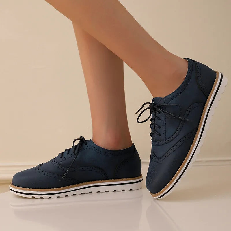 LIEN | Klassieke Leren Dames Schoenen Met Elegante Touch