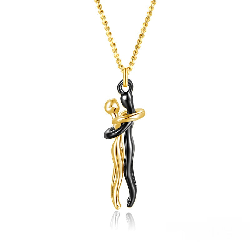 AMPLEXUS | Knuffelketting Met Omhelzende Figuren – Symbolisch, Ontroerend & Perfect Als Liefdescadeau