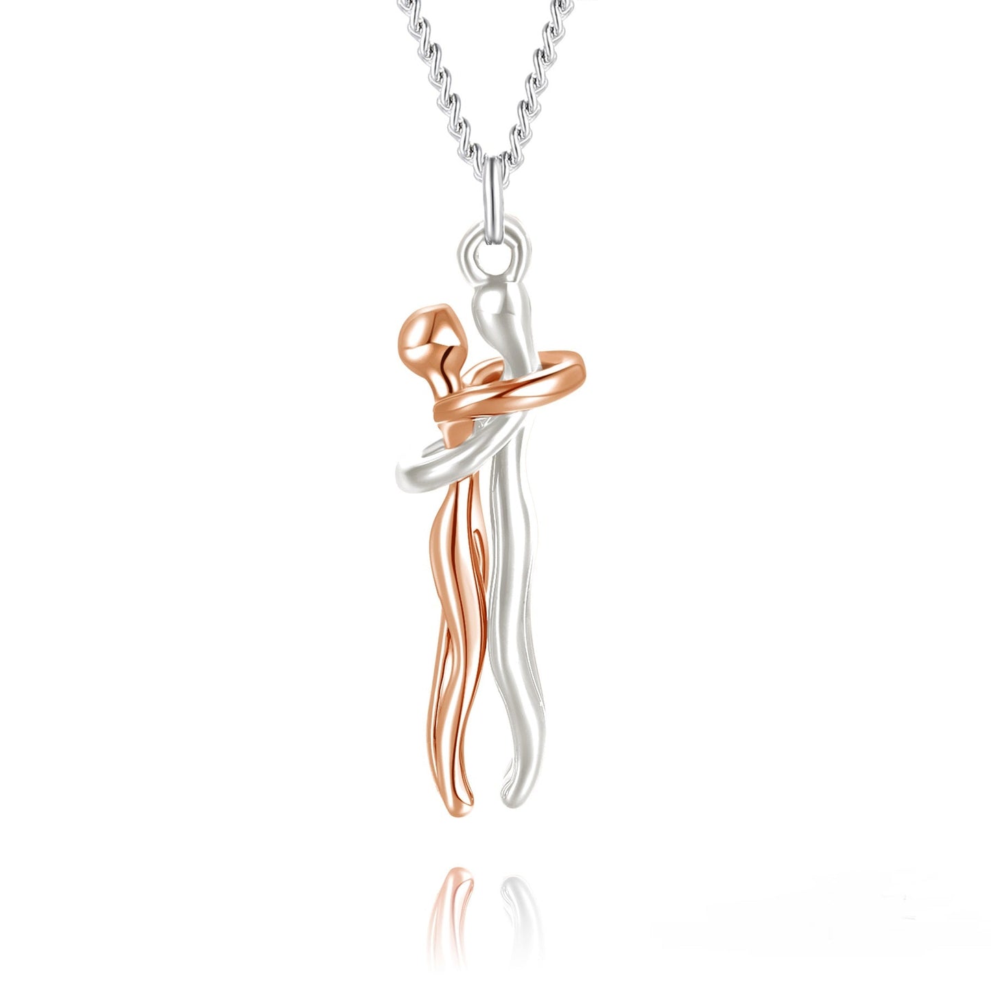 AMPLEXUS | Knuffelketting Met Omhelzende Figuren – Symbolisch, Ontroerend & Perfect Als Liefdescadeau