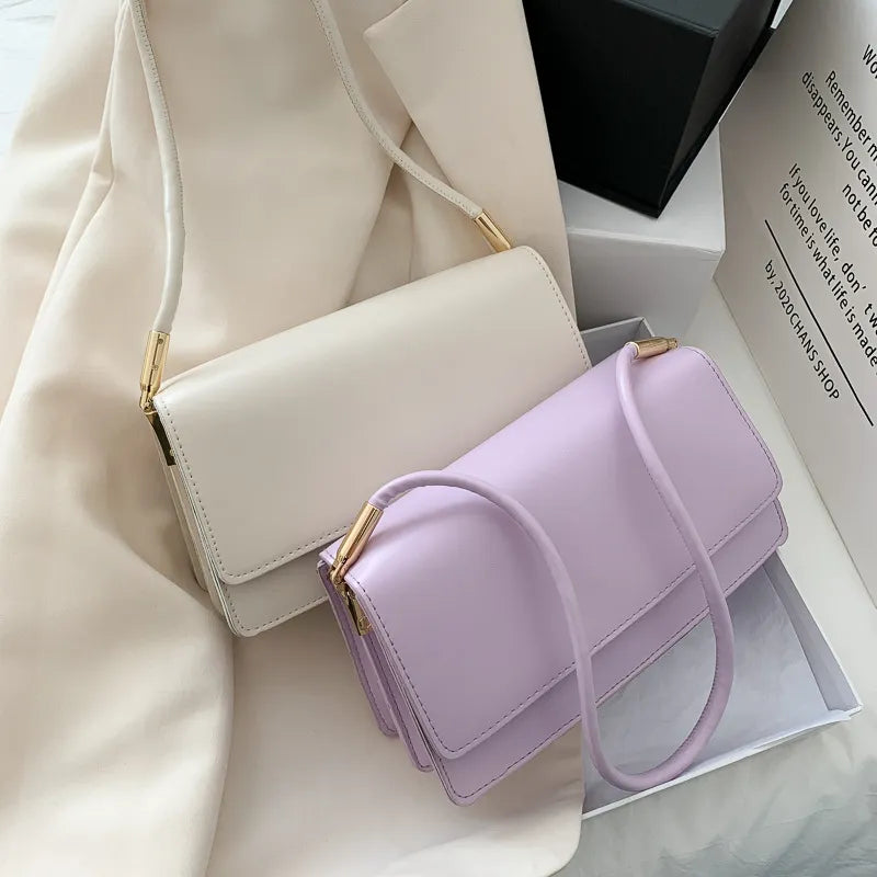LOU | Minimalistische Schoudertas Voor Dames Met Luxe Finish – Tijdloos, Elegant & Perfect Voor Elke Gelegenheid