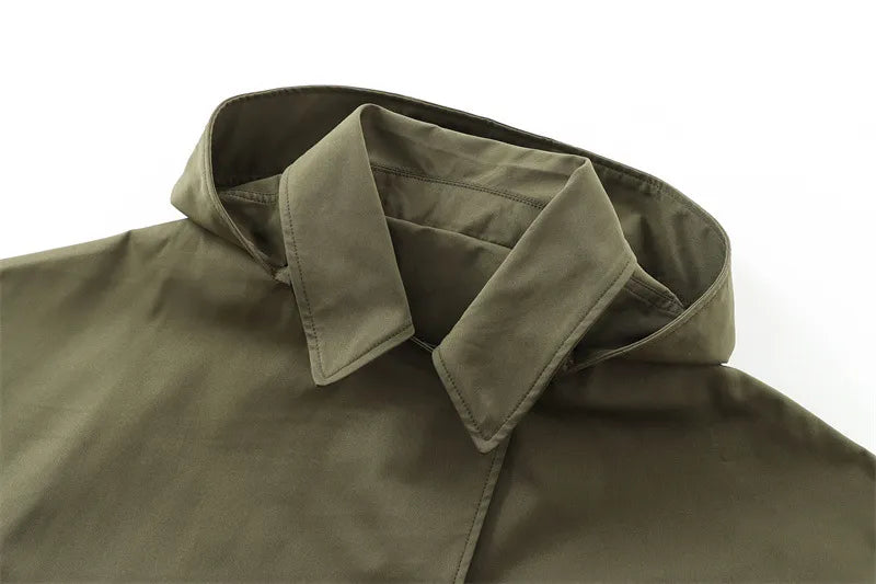 OLIVIA | Stijlvolle Dames Trench Coat Met Afneembare Capuchon – Functioneel, Elegant & Ideaal Voor Onvoorspelbaar Weer