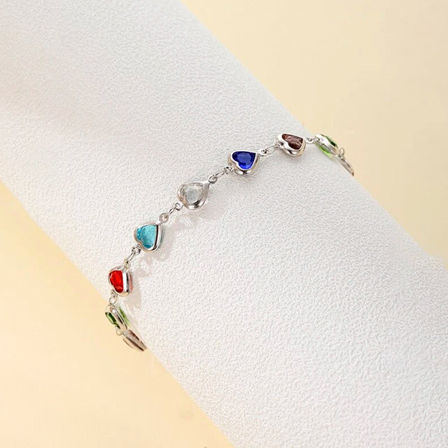 Bohemian Hart Armband – Kleurrijk, Stijlvol & Verstelbaar