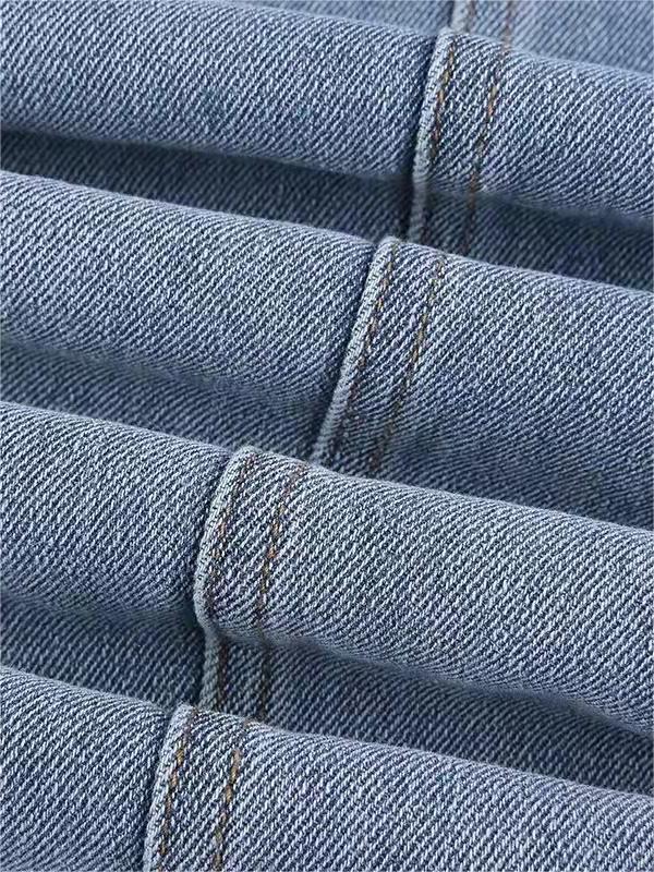 Dames Flare Jeans Met Rode Ster | Vintage Y2K Statement Jeans
