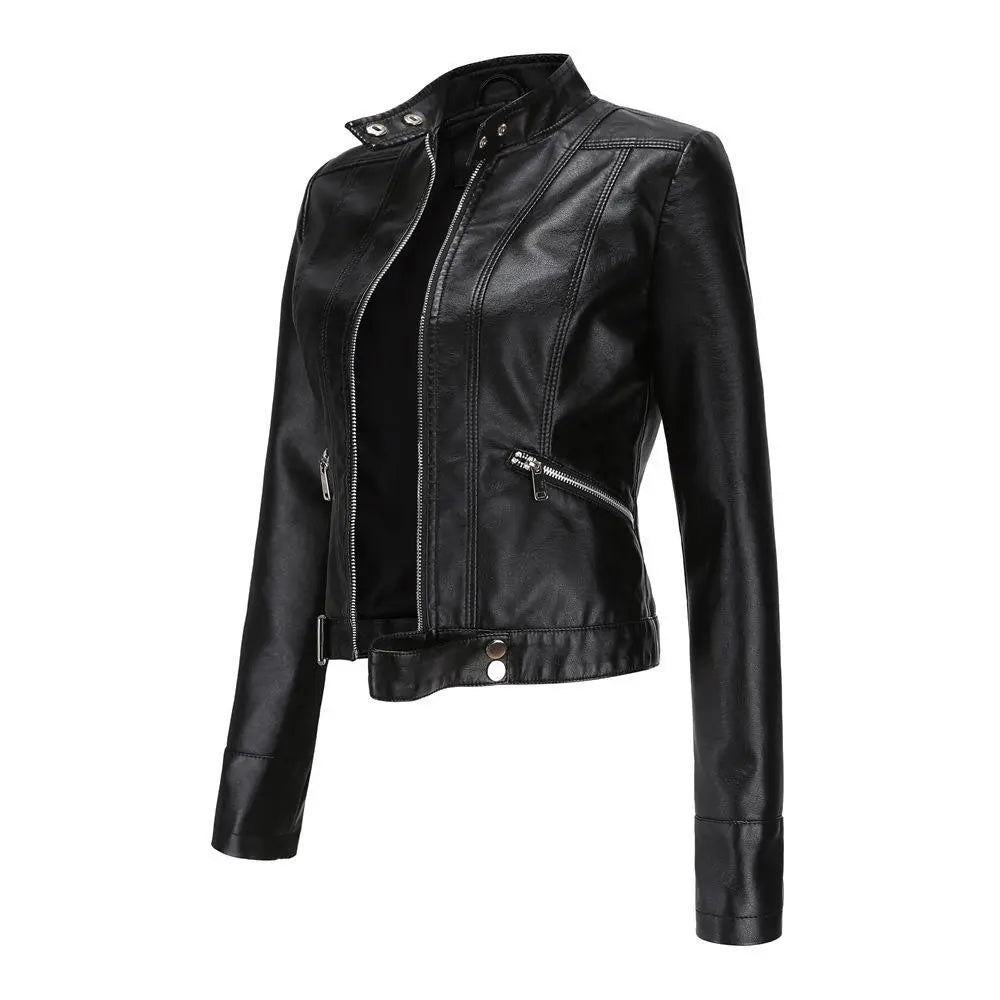 Elegante Leren Jas Voor Dames – Tijdloos, Duurzaam & Comfortabel