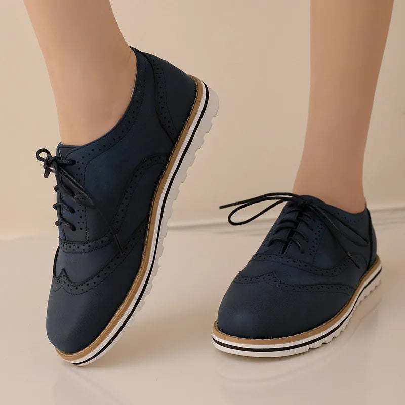 LIEN | Klassieke Leren Dames Schoenen Met Elegante Touch