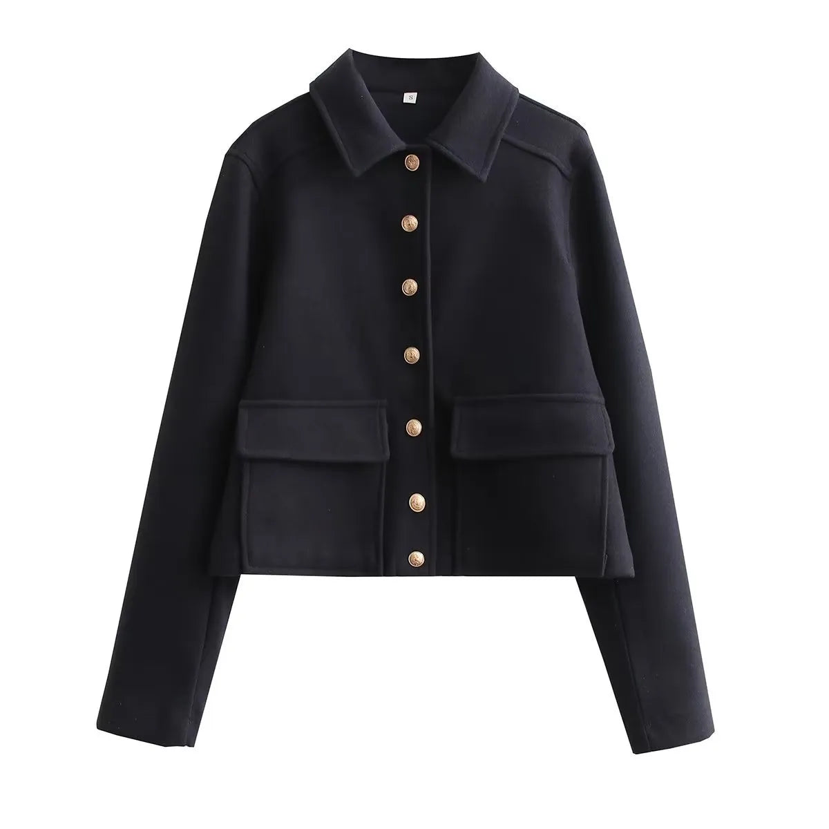 CHARLOTTE | Klassiek Wol Jasje Voor Dames Met Knopen - Modern, Elegant & Klasse
