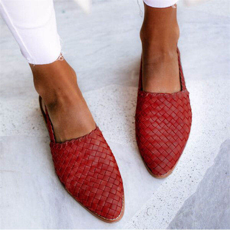 TESSINA | Gevlochten Slingback Instapper voor Dames