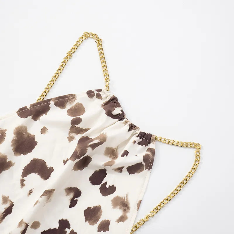 FENIA | Zomers Jurkje Met Ketting bandjes - Stijlvol, Elegant & Luchtig