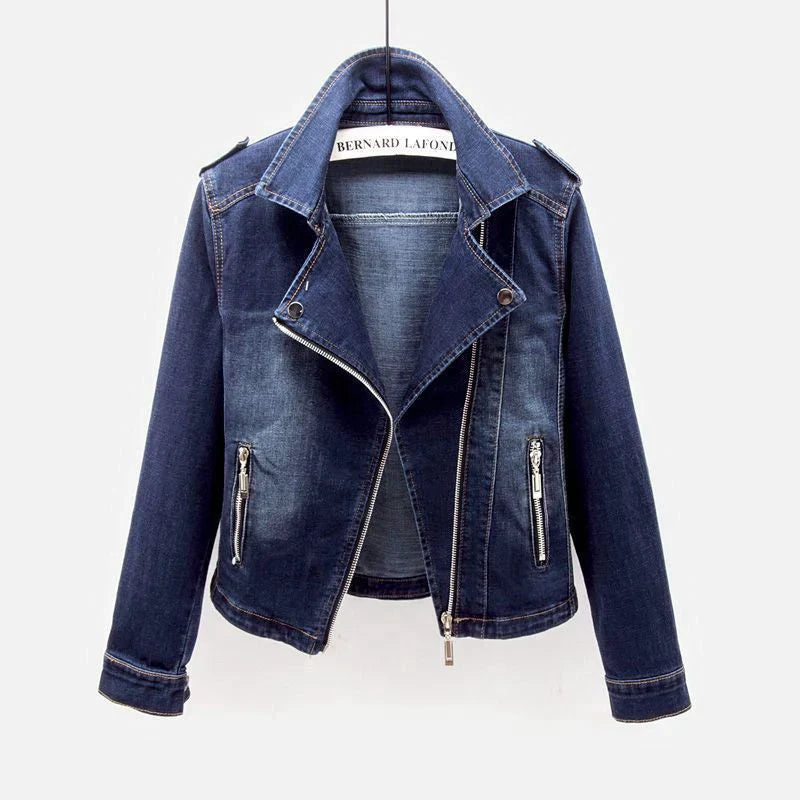 LISET | Casual Denim Jas Voor Dames - Tijdloos & Modieus