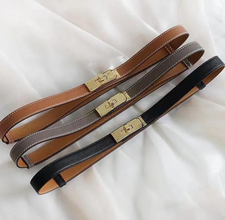 CLAIRE | Chique Dames Riem Met Klassieke Gesp - Luxe & Klasse