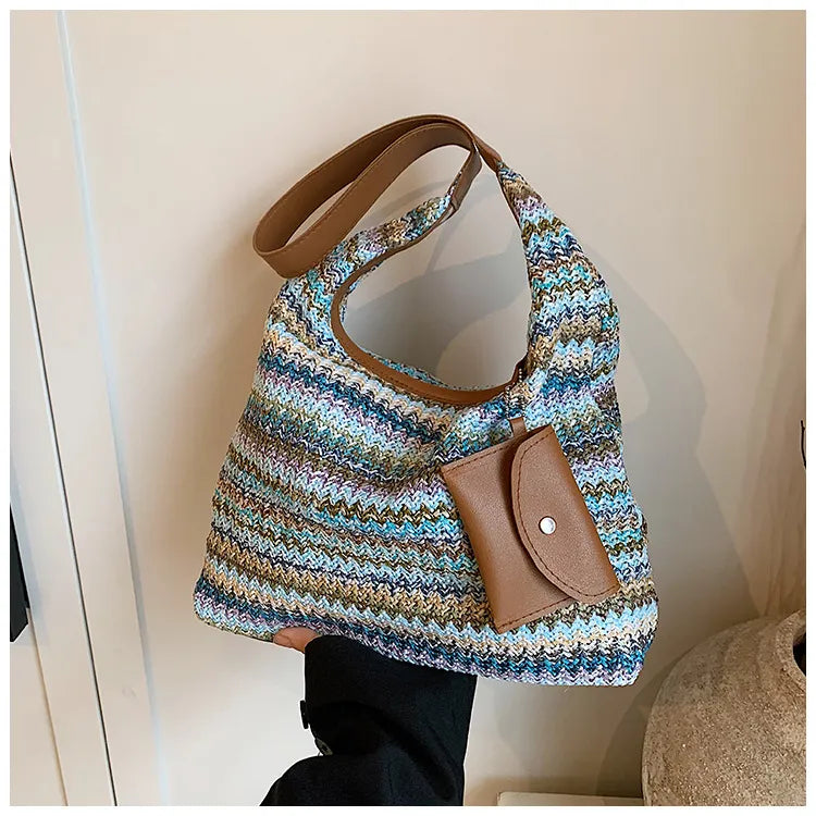 SAM | De Ultieme Zomerse Tas Met Raffia Look - Casual, Zomers & Functioneel