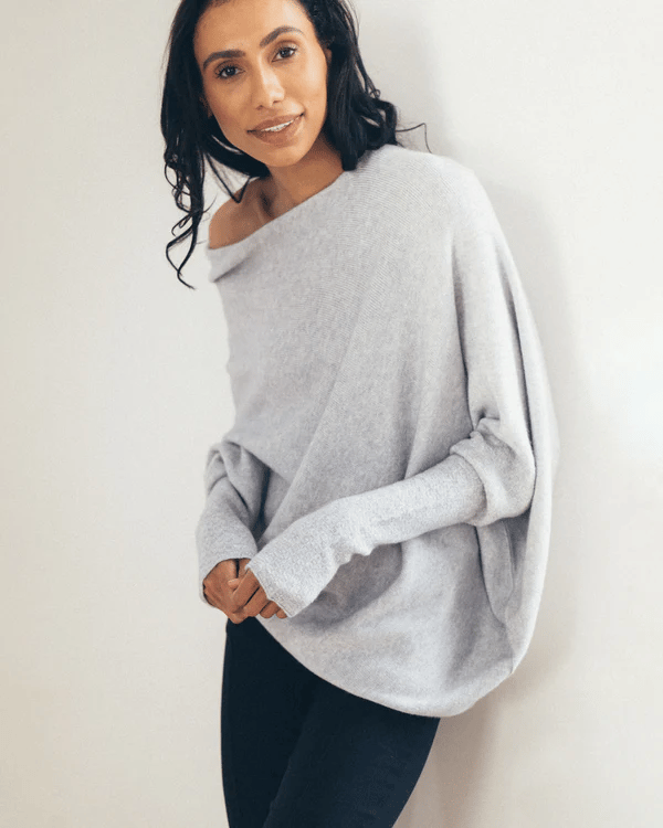 NOELLE | Stijlvolle Off Shoulder Dames Trui – Losvallend, Vrouwelijk & Perfect Voor Het Najaar