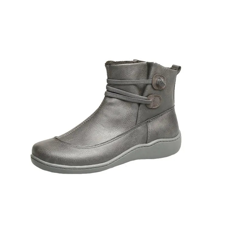 Comfortabele & Warme Dames Leren Boots – Lichtgewicht & Stijlvol