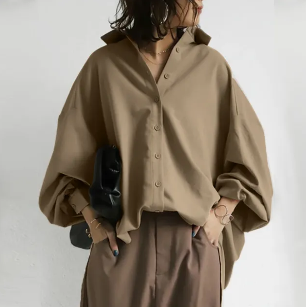ANTONIA | Oversized Damesblouse – Chic, Comfortabel & Modieus