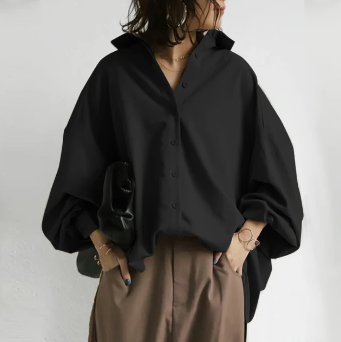ANTONIA | Oversized Damesblouse – Chic, Comfortabel & Modieus
