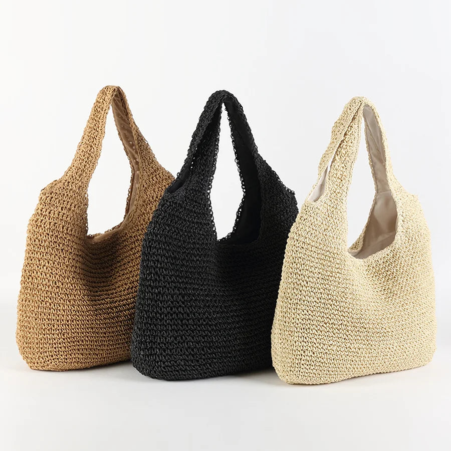 DASSI | Gevlochten Strandtas Voor Dames - Zomers & Casual