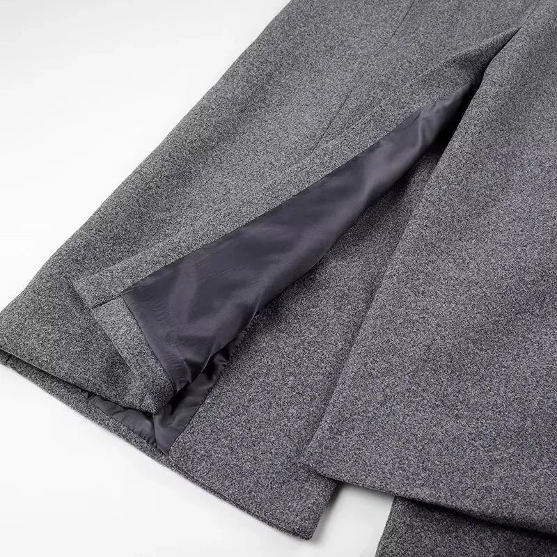 NOÉRA | Maxi Damesjas in Wollook – Oversized, Warm & Statementwaardig Voor Koude Dagen
