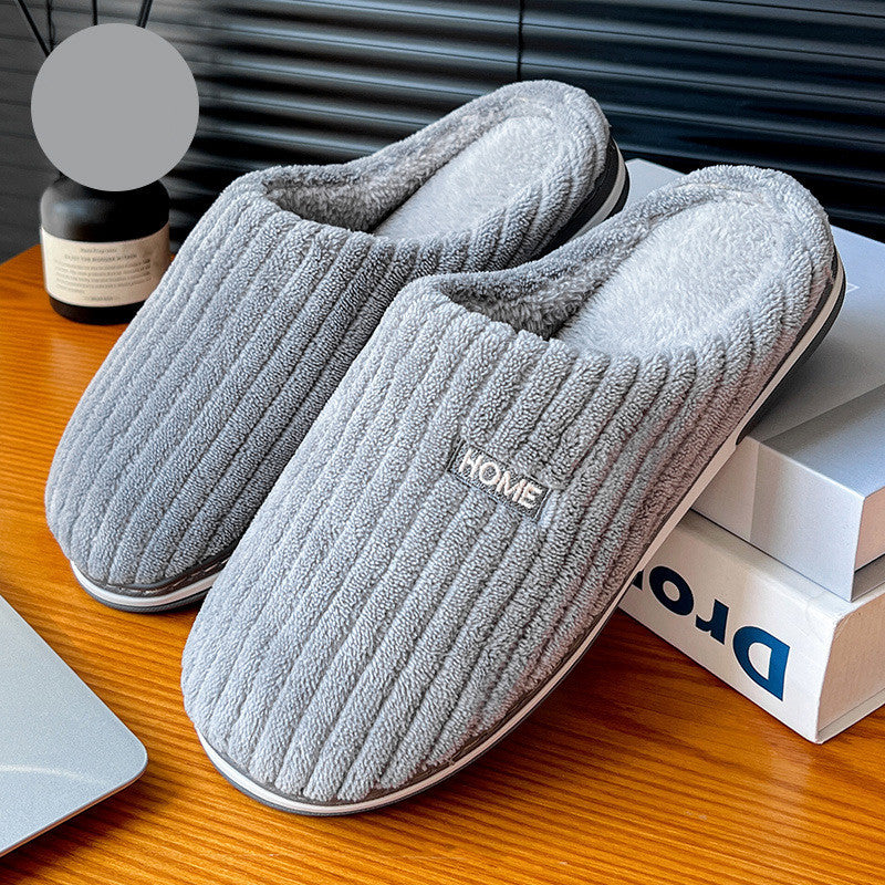 Warme Pantoffels Met Anti slip zool en Ribbel Design – Comfort, Warmte & Stijl voor Thuis