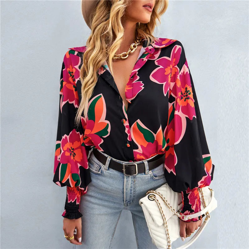 VELAVIE | Dames Oversized BlouseVoor Een Tijdloze, Luchtige & Moeiteloos Elegante Look