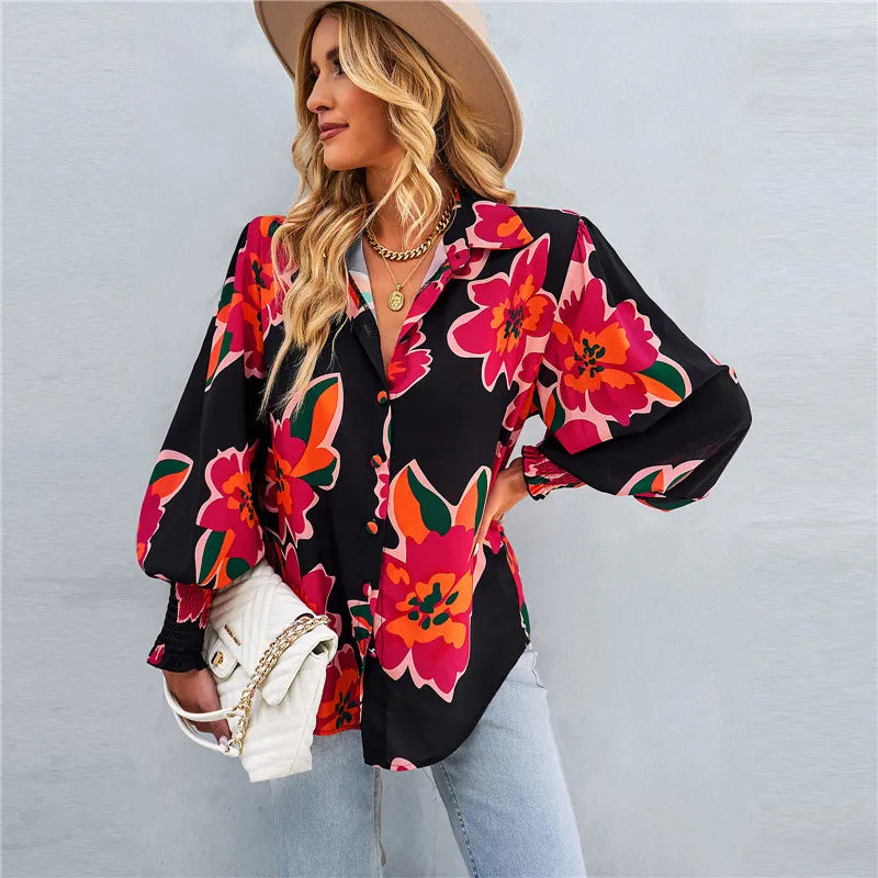 VELAVIE | Dames Oversized BlouseVoor Een Tijdloze, Luchtige & Moeiteloos Elegante Look