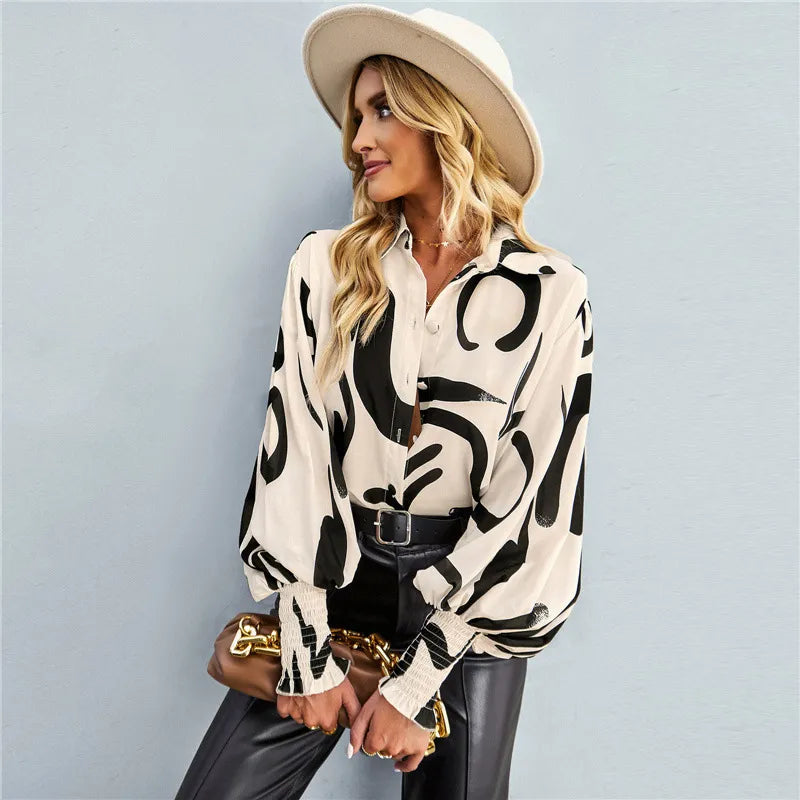 VELAVIE | Dames Oversized BlouseVoor Een Tijdloze, Luchtige & Moeiteloos Elegante Look