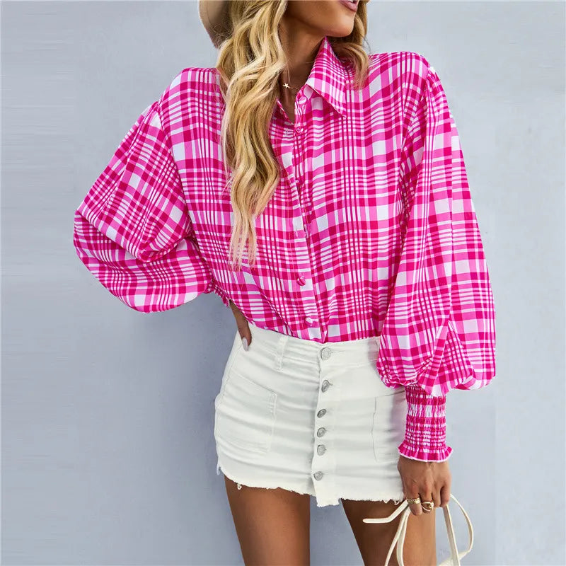 VELAVIE | Dames Oversized BlouseVoor Een Tijdloze, Luchtige & Moeiteloos Elegante Look
