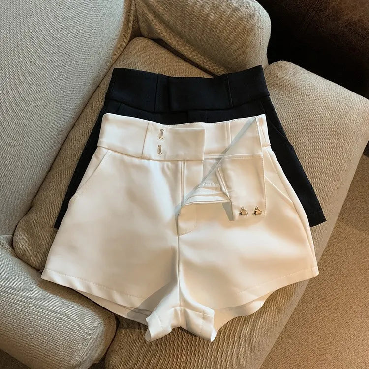SINA | Elegante Dames Shorts Met Hoge Taille – Chic, Comfortabel & Perfect Voor Warme Dagen