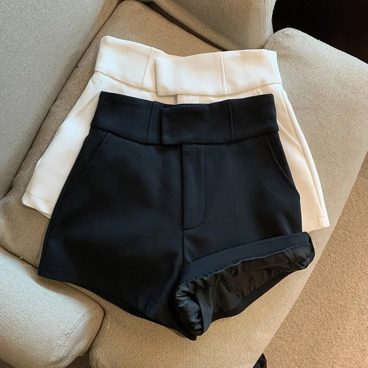 SINA | Elegante Dames Shorts Met Hoge Taille – Chic, Comfortabel & Perfect Voor Warme Dagen