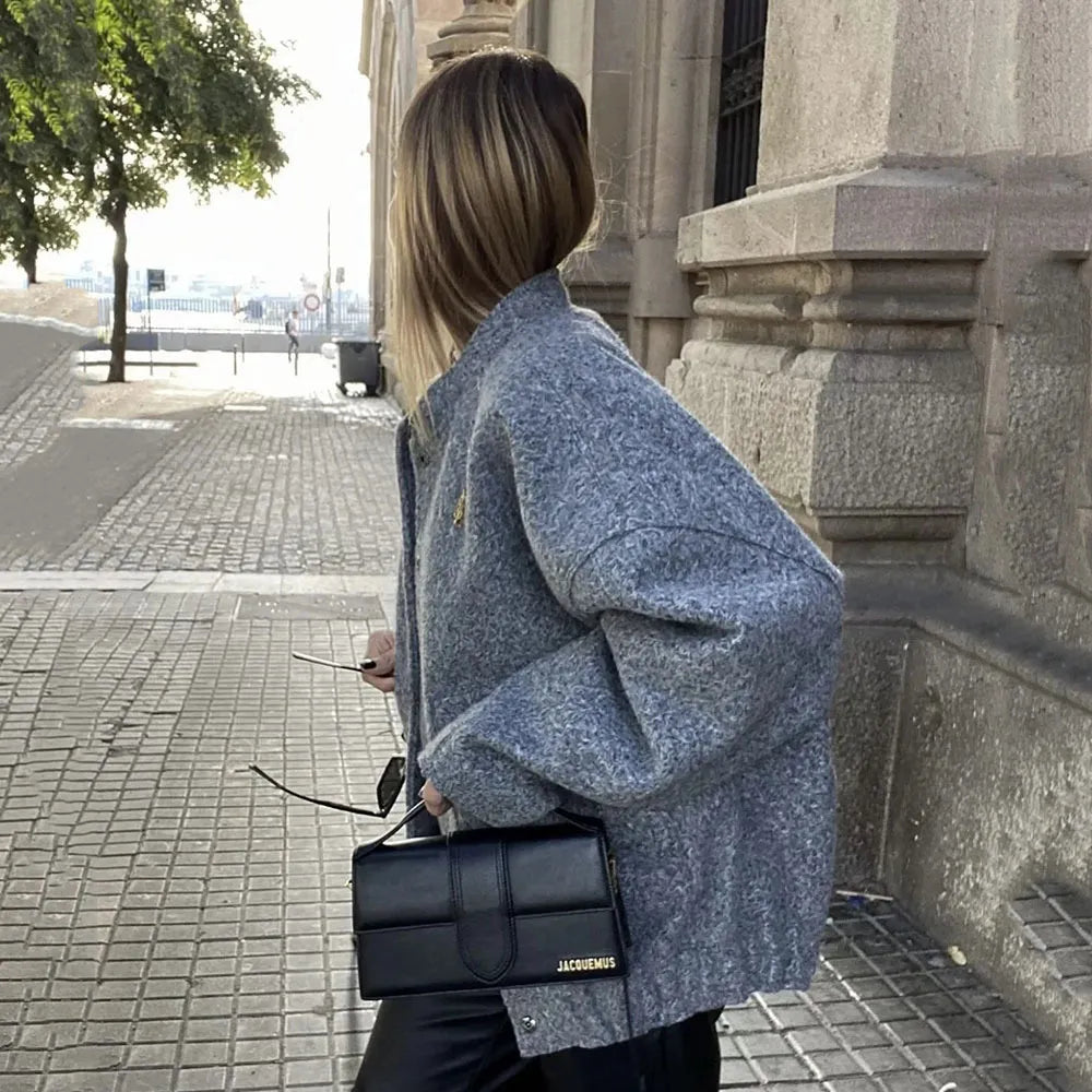 NORA | Oversized Bomberjack Voor Dames – Warm, Stijlvol & Perfect Voor Koude Dagen In De Stad