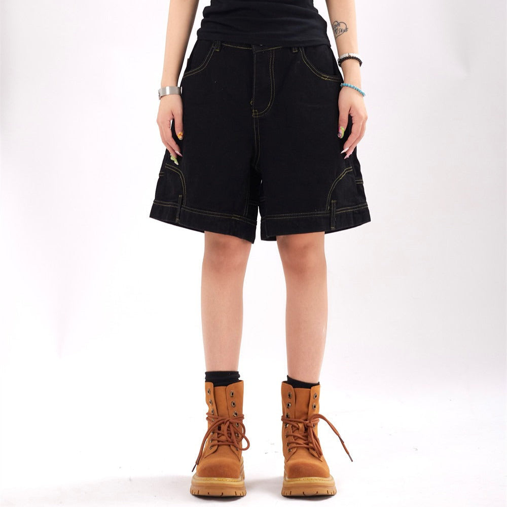 MAUD | Denim Shorts met Urban Oversized Look – Stoer, Comfortabel & Streetproof