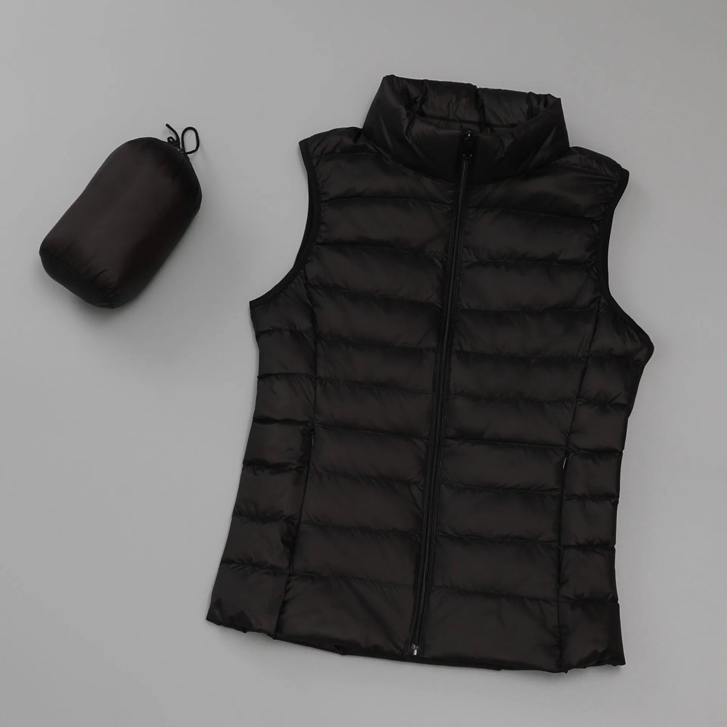MIREILLE | Lichte Gewatteerde Dames Bodywarmer – Winddicht, Getailleerd & Perfect Voor Tussenseizoenen