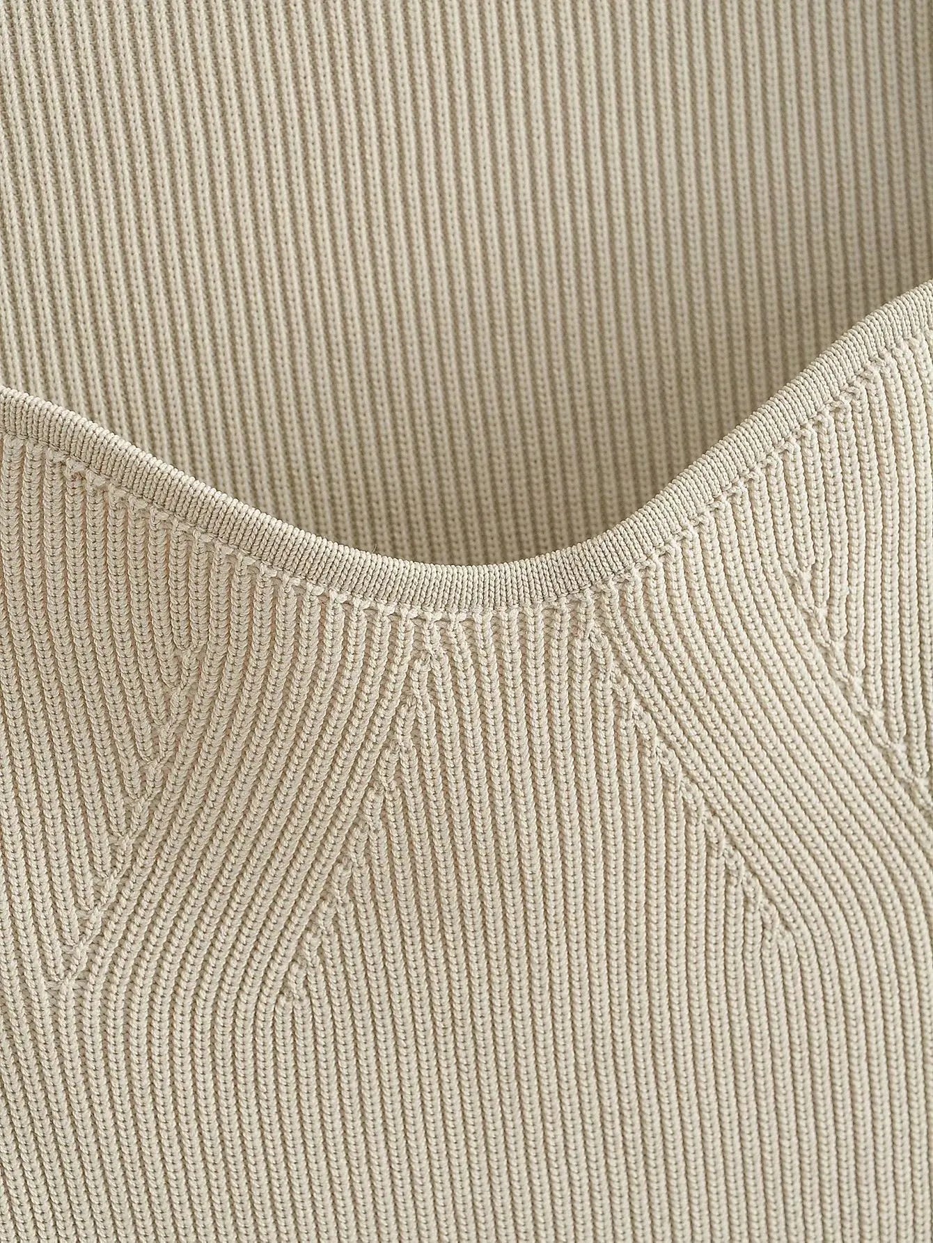 CATHERIN | Casual Gebreide Dames Top Met Flatterende Snit En Tijdloze Look