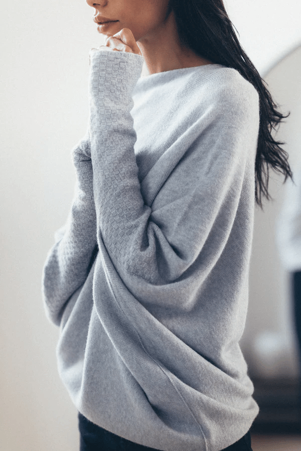NOELLE | Stijlvolle Off Shoulder Dames Trui – Losvallend, Vrouwelijk & Perfect Voor Het Najaar